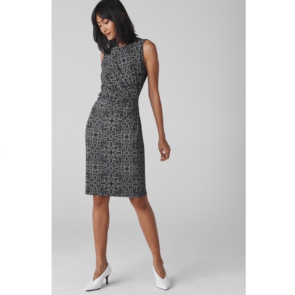 NWT Whistles Riya Print Jersey Bodycon Dress
